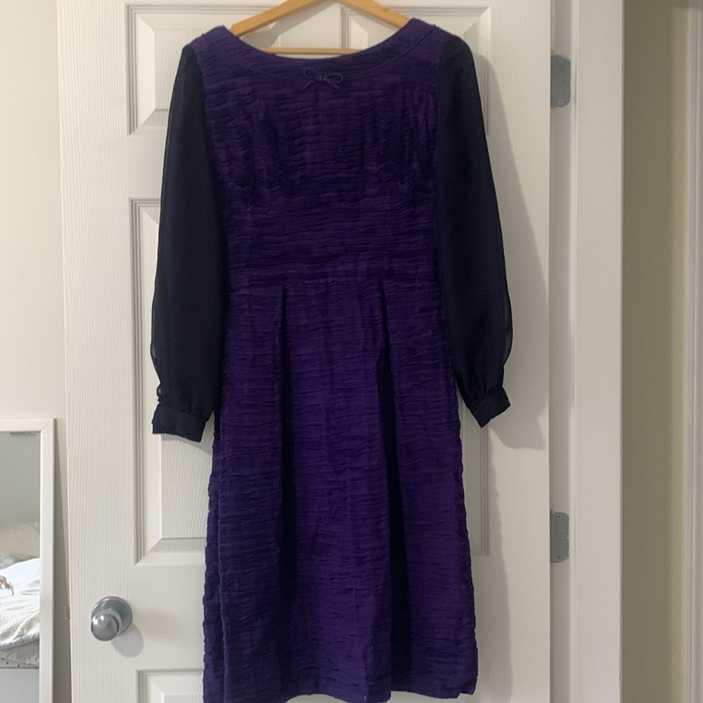 Sybil Connolly Purple vintage dress